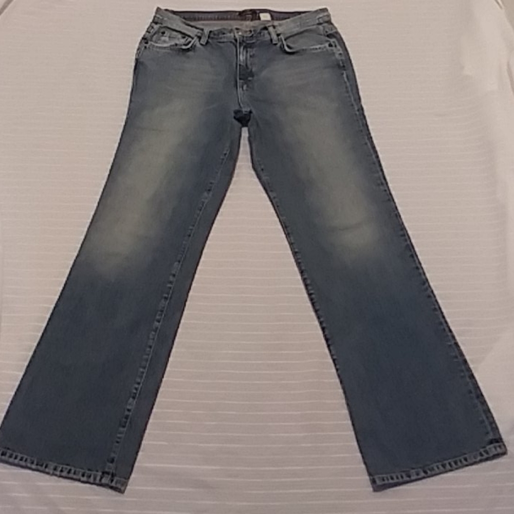 J Crew Women Wide Leg Blue Jeans